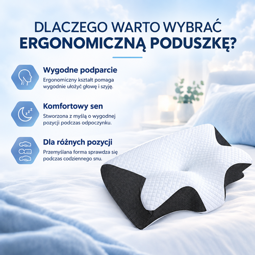Ovelo NeckRelief — Ortopedyczna Poduszka Motylkowa na Ból Szyi i Karku