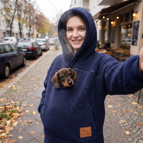 Ovelo Kangurka – Bluza z Kieszenią na Psa lub Kota